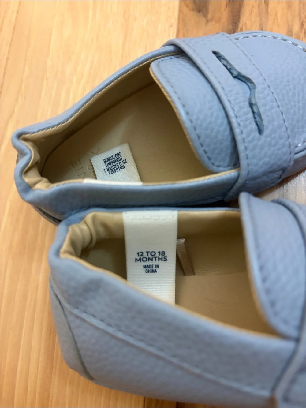Janie and jack loafers 12-18m